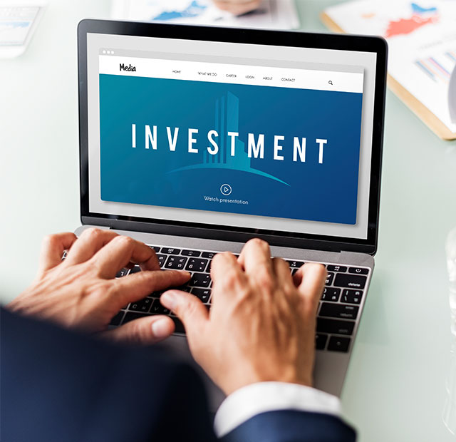 Person working at desk